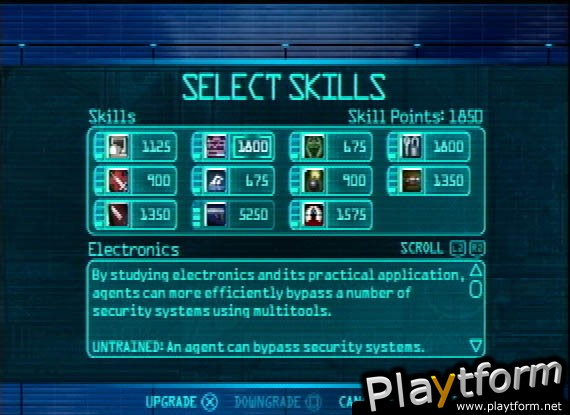 Deus Ex: The Conspiracy (PlayStation 2)