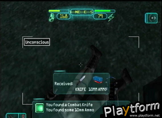 Deus Ex: The Conspiracy (PlayStation 2)