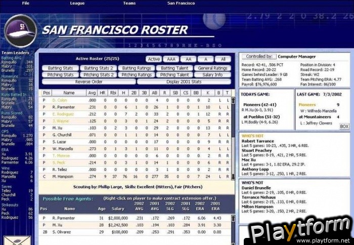 Season Ticket Baseball 2003 (PC)