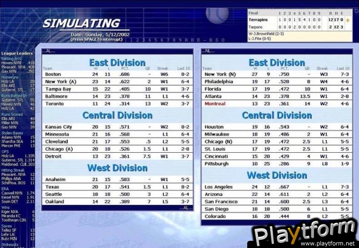 Season Ticket Baseball 2003 (PC)