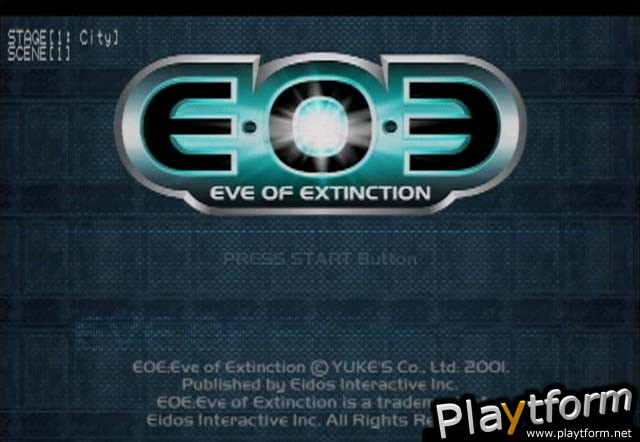 EOE: Eve of Extinction (PlayStation 2)