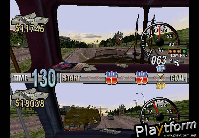 18 Wheeler: American Pro Trucker (GameCube)