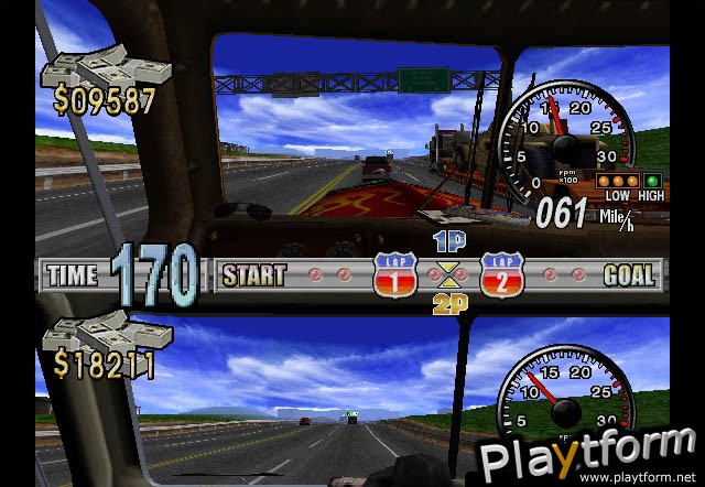 18 Wheeler: American Pro Trucker (GameCube)