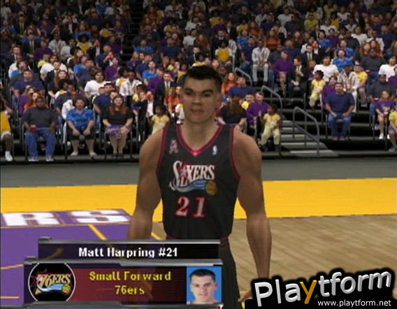 NBA Courtside 2002 (GameCube)