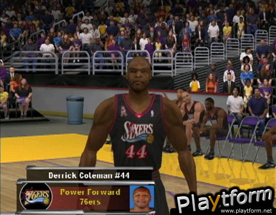 NBA Courtside 2002 (GameCube)