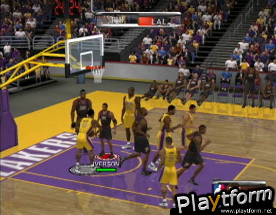 NBA Courtside 2002 (GameCube)