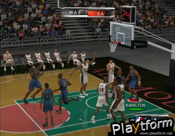 NBA Courtside 2002 (GameCube)