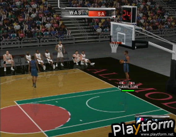 NBA Courtside 2002 (GameCube)