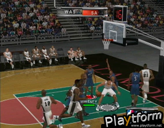 NBA Courtside 2002 (GameCube)