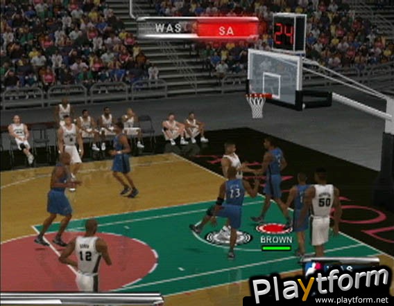 NBA Courtside 2002 (GameCube)