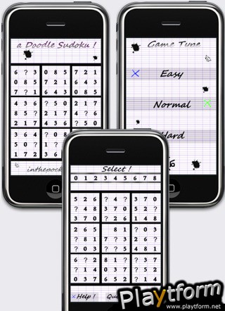 a Doodle Sudoku (iPhone/iPod)