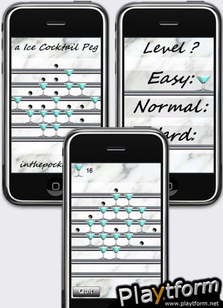 a Ice Cocktail Peg ! (iPhone/iPod)