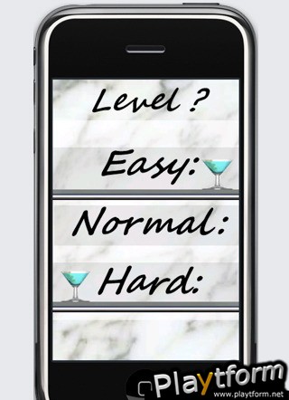 a Ice Cocktail Peg ! (iPhone/iPod)