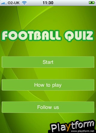 Football Quiz (iPhone/iPod)