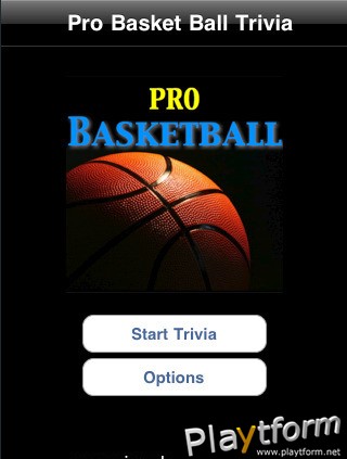 Pro Basketball Trivia (iPhone/iPod)