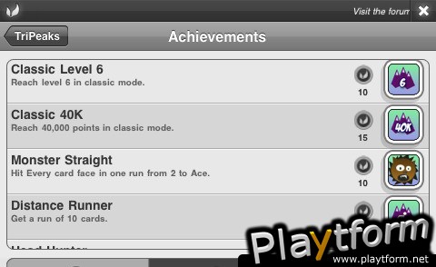 TriPeaks Explosion (iPhone/iPod)