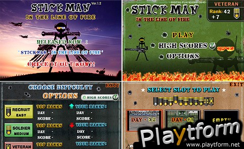 a stickman - in the line of fire (iPhone/iPod)