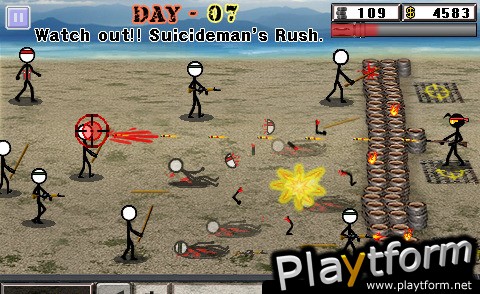 a stickman - in the line of fire (iPhone/iPod)