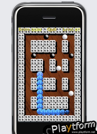 a White Dice and the Snake ! (iPhone/iPod)
