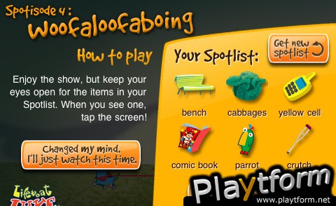 Luke Spotisode4 : Woofaloofaboing (iPhone/iPod)