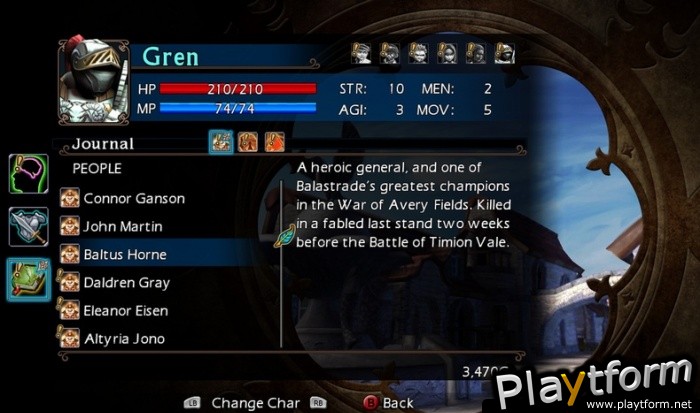 Vandal Hearts: Flames of Judgment (PlayStation 3)