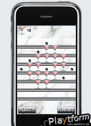 a Red Cocktail Peg ! (iPhone/iPod)