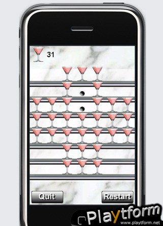 a Red Cocktail Peg ! (iPhone/iPod)