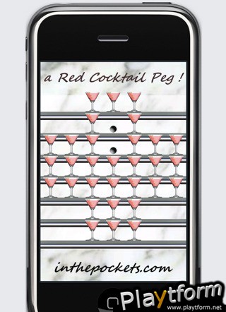 a Red Cocktail Peg ! (iPhone/iPod)