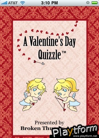 A Valentine's Day Quizzle - Free Valentines, Love and Romance Trivia Quiz (iPhone/iPod)
