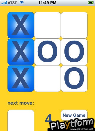 Tic Tac Toe for iPhone (iPhone/iPod)
