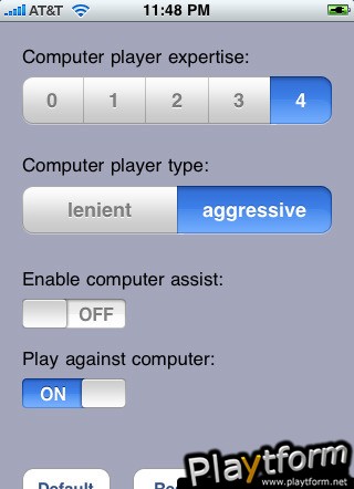 Tic Tac Toe for iPhone (iPhone/iPod)