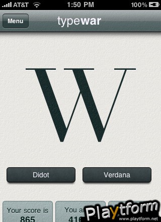Typewar (iPhone/iPod)