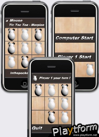 a Mouse Tic Tac Toe - Morpion (iPhone/iPod)