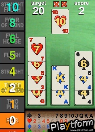 Poker Tower - solitaire for rounders (iPhone/iPod)
