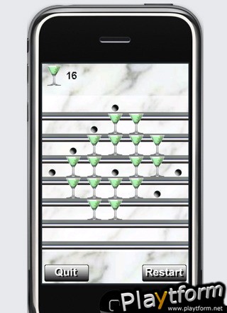 a Green Cocktail Peg ! (iPhone/iPod)