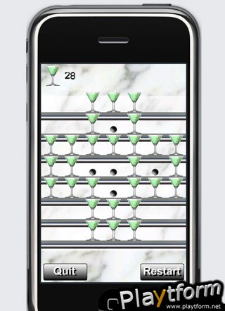 a Green Cocktail Peg ! (iPhone/iPod)