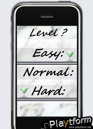 a Green Cocktail Peg ! (iPhone/iPod)