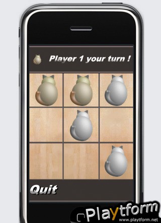 a Cat Tic Tac Toe - Morpion (iPhone/iPod)