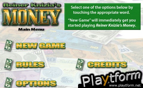 Reiner Knizia's Money (iPhone/iPod)