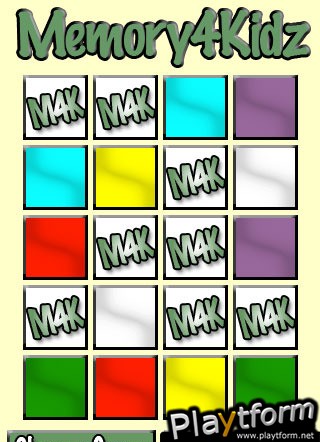Memory4Kidz (iPhone/iPod)