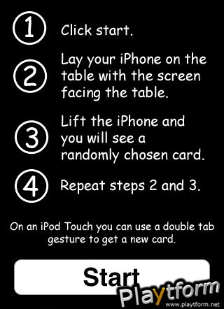 Card Picker (iPhone/iPod)