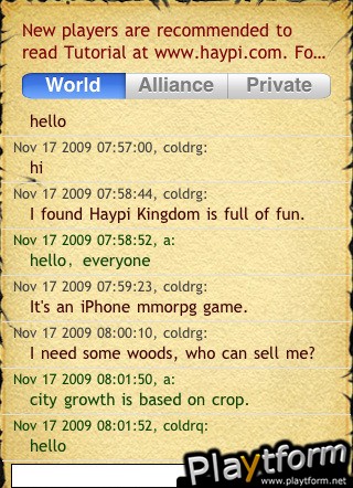 Haypi kingdom (iPhone/iPod)