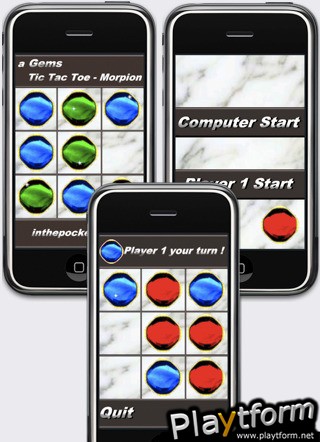 a Gem Tic Tac Toe - Morpion (iPhone/iPod)