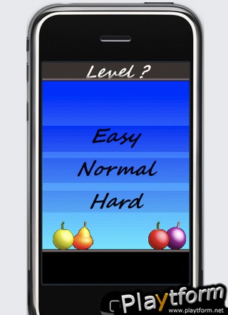 a Fruits Tris ! (iPhone/iPod)