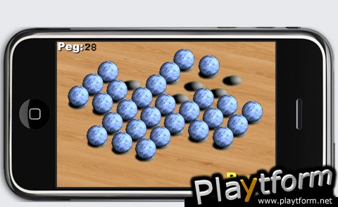 a 3D Ice Marble Peg ! (iPhone/iPod)