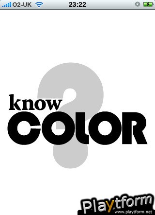 Know Color (iPhone/iPod)