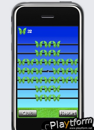 a Green Butterfly Peg ! (iPhone/iPod)