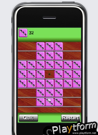 a Purple Dice Peg ! (iPhone/iPod)