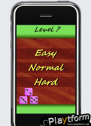 a Purple Dice Peg ! (iPhone/iPod)