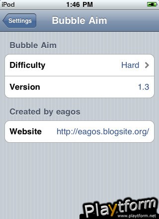 Bubble Aim (iPhone/iPod)